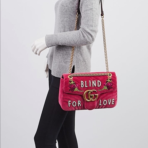 Gucci Blind For Love Marmont Purse - Picture 12 of 16